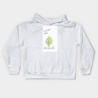 Kawaii leaf T-shirt Kids Hoodie